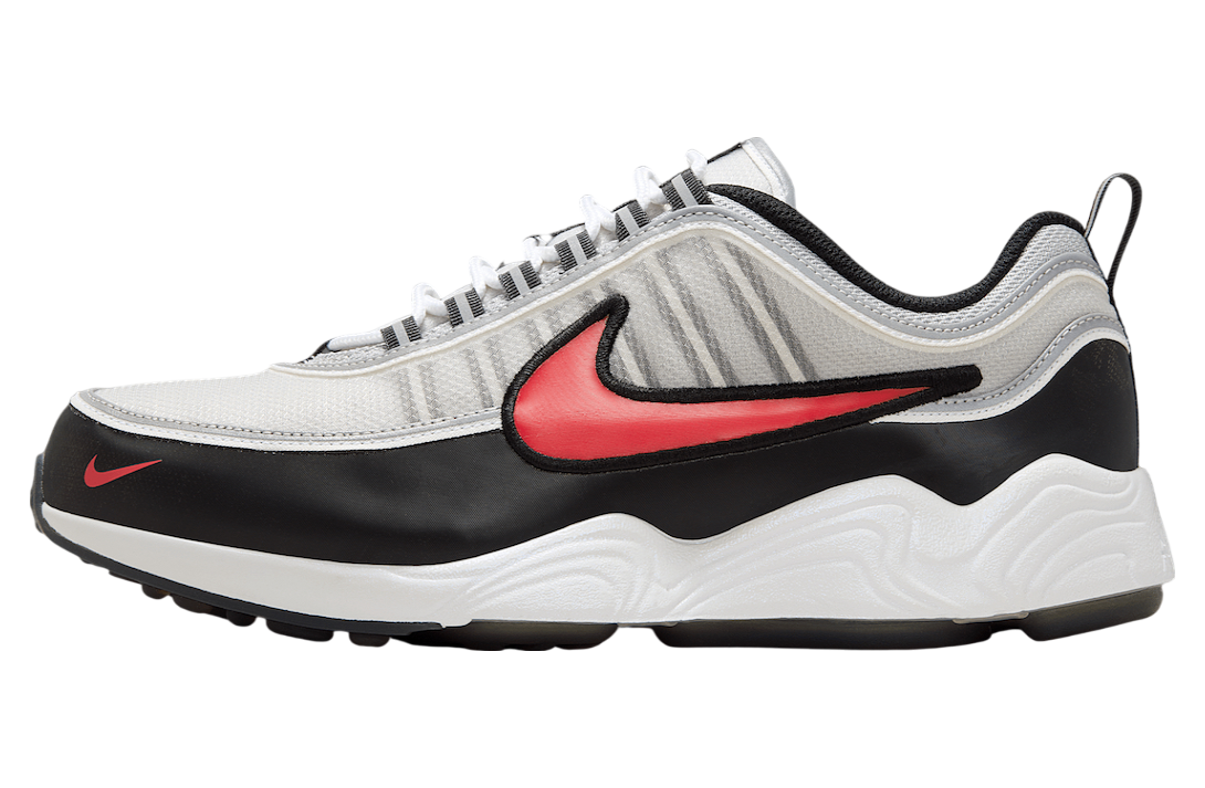 Nike Air Zoom Spiridon Metallic Silver / Sport Red