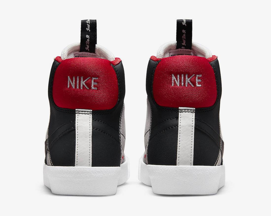 Nike Blazer Mid 77 SE Dance GS Summit White University Red