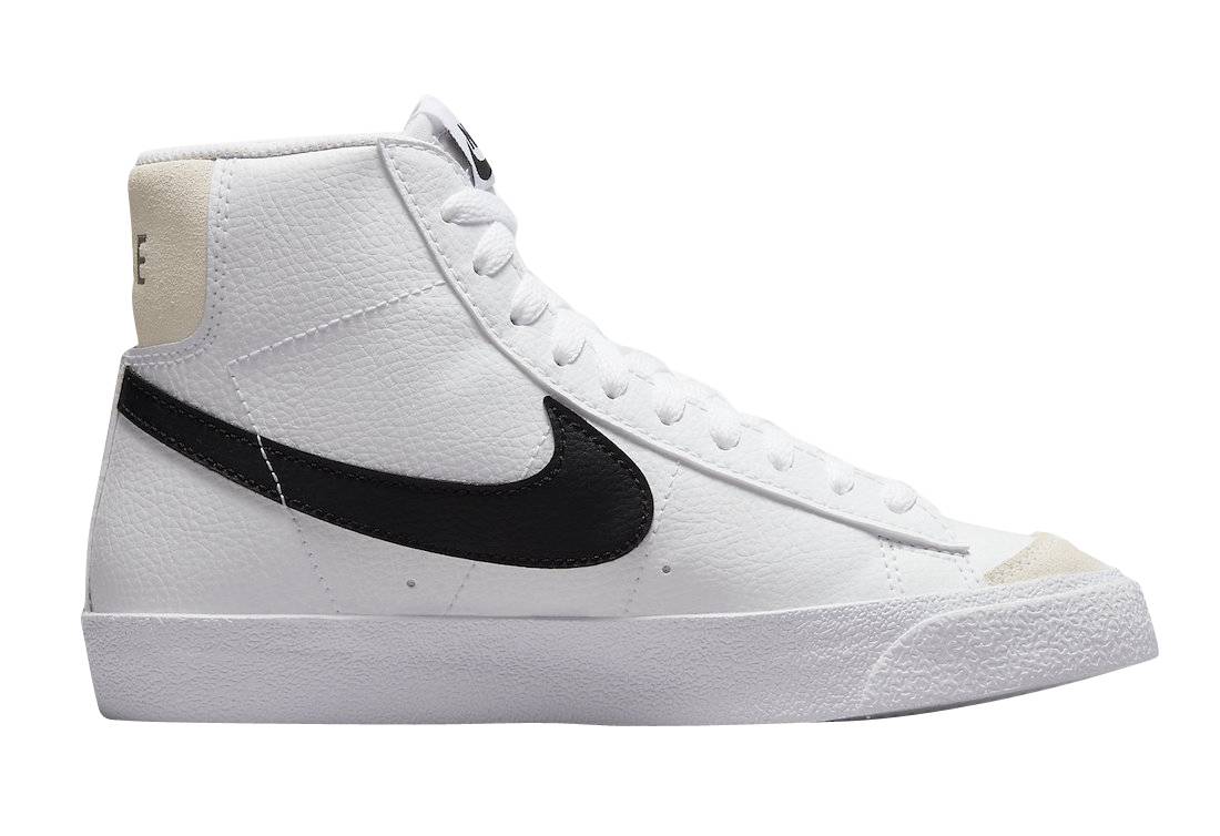 Nike Blazer Mid GS Cut-Out Swoosh White Black