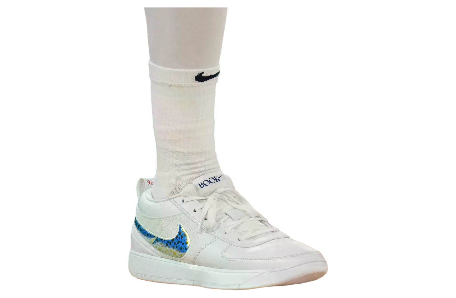 Nike Book 1 Immortalized White / Blue Fury