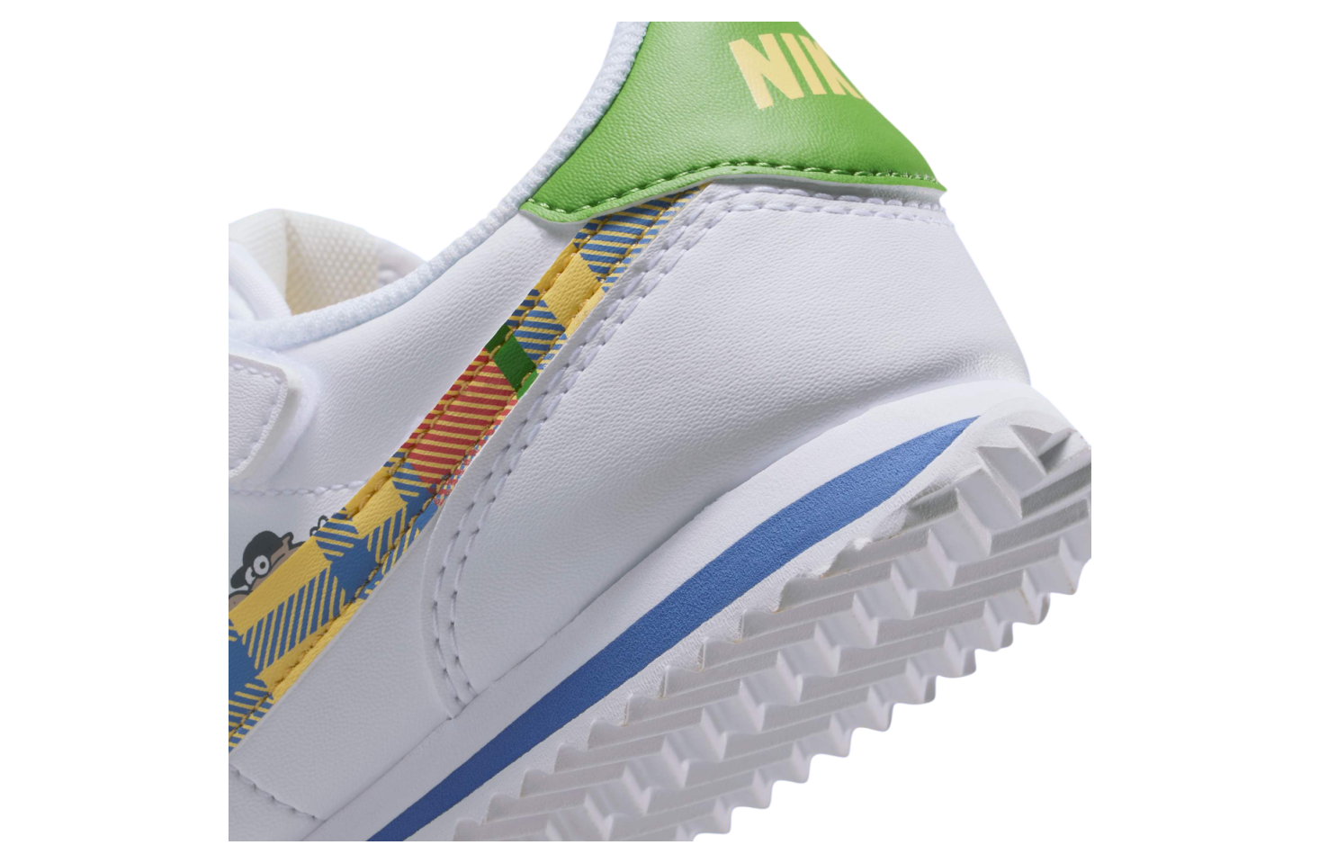 Nike Cortez GS White Plaid
