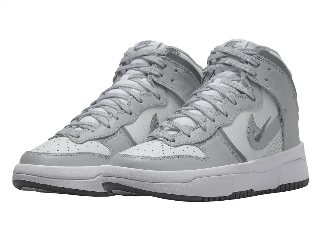 Nike Dunk High WMNS Rebel White Grey