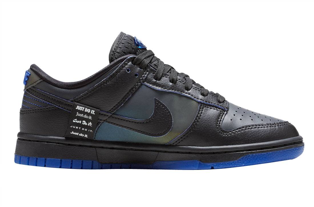 Nike Dunk Low Black Game Royal