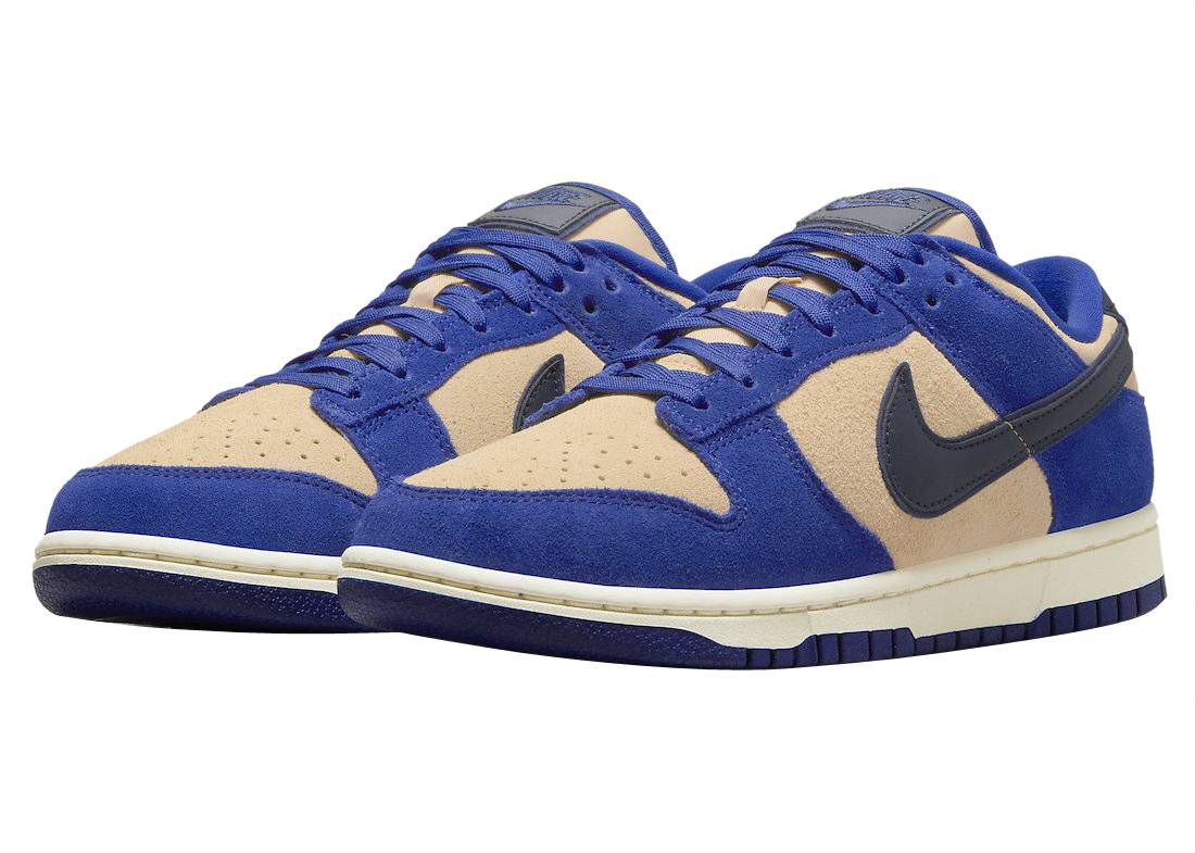 Nike Dunk Low Blue Suede