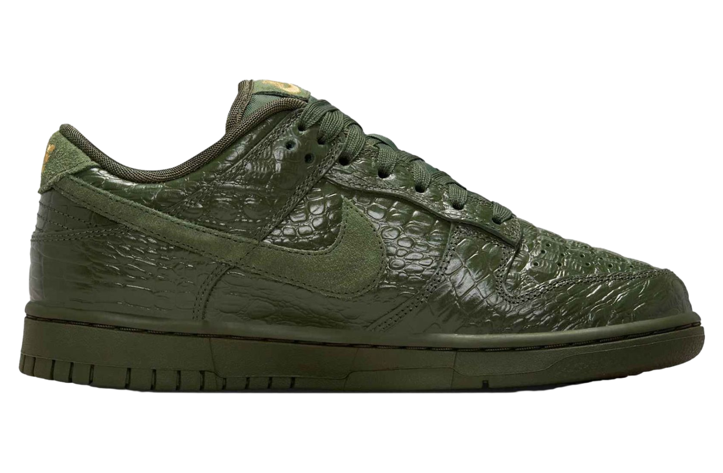 Nike Dunk Low Carbon Green / Metallic Gold