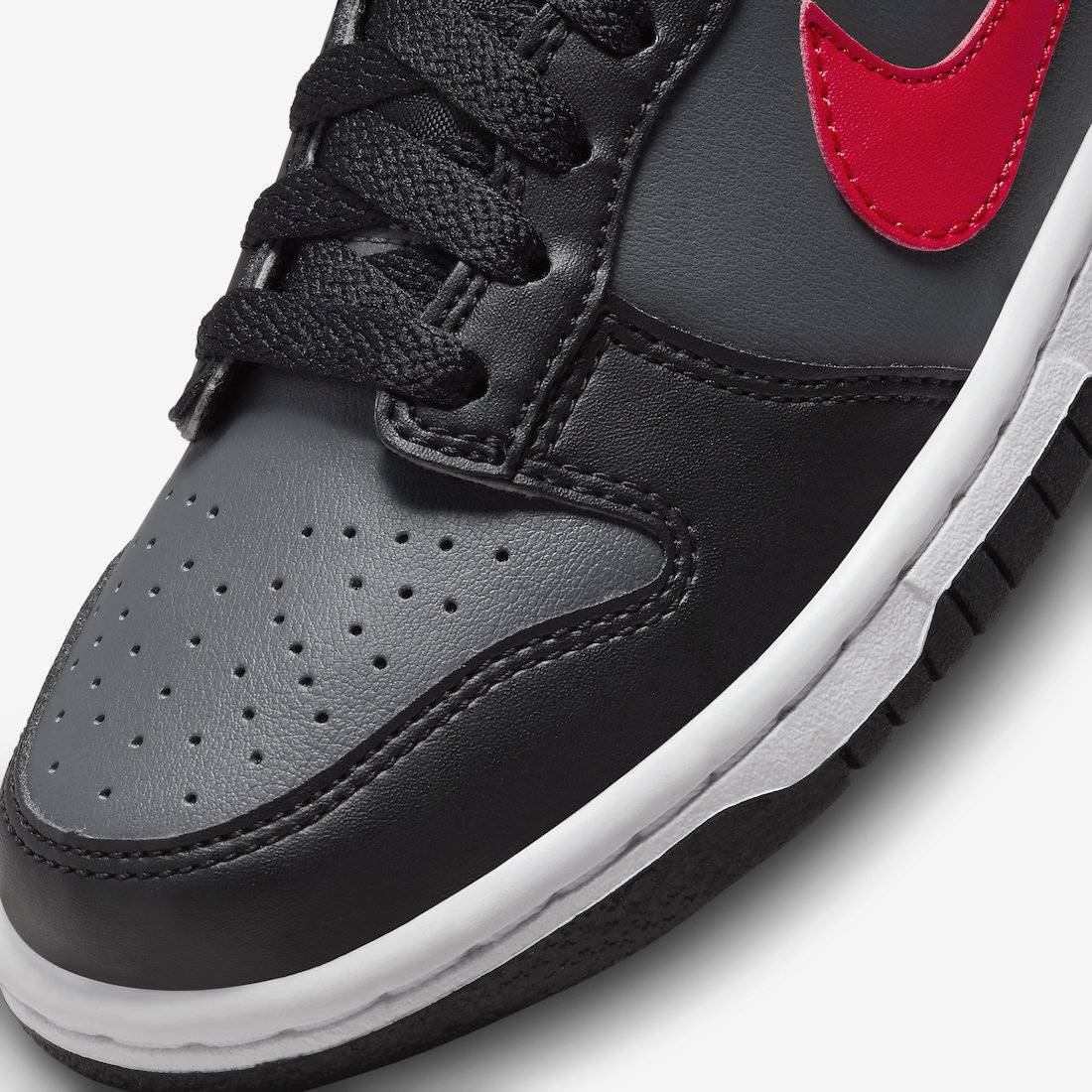 Nike Dunk Low GS Black University Red
