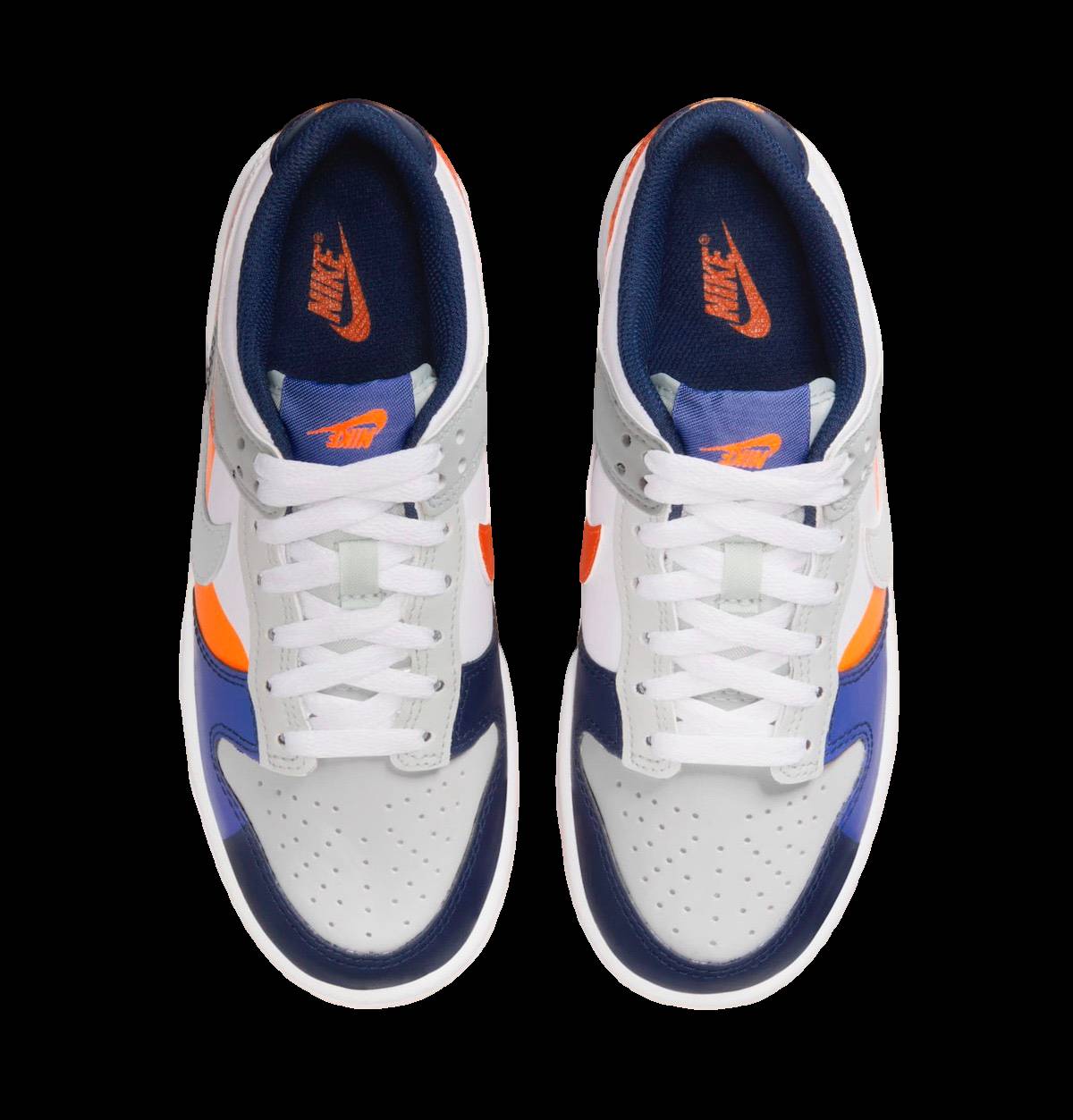 Nike Dunk Low GS Light Silver Midnight Navy