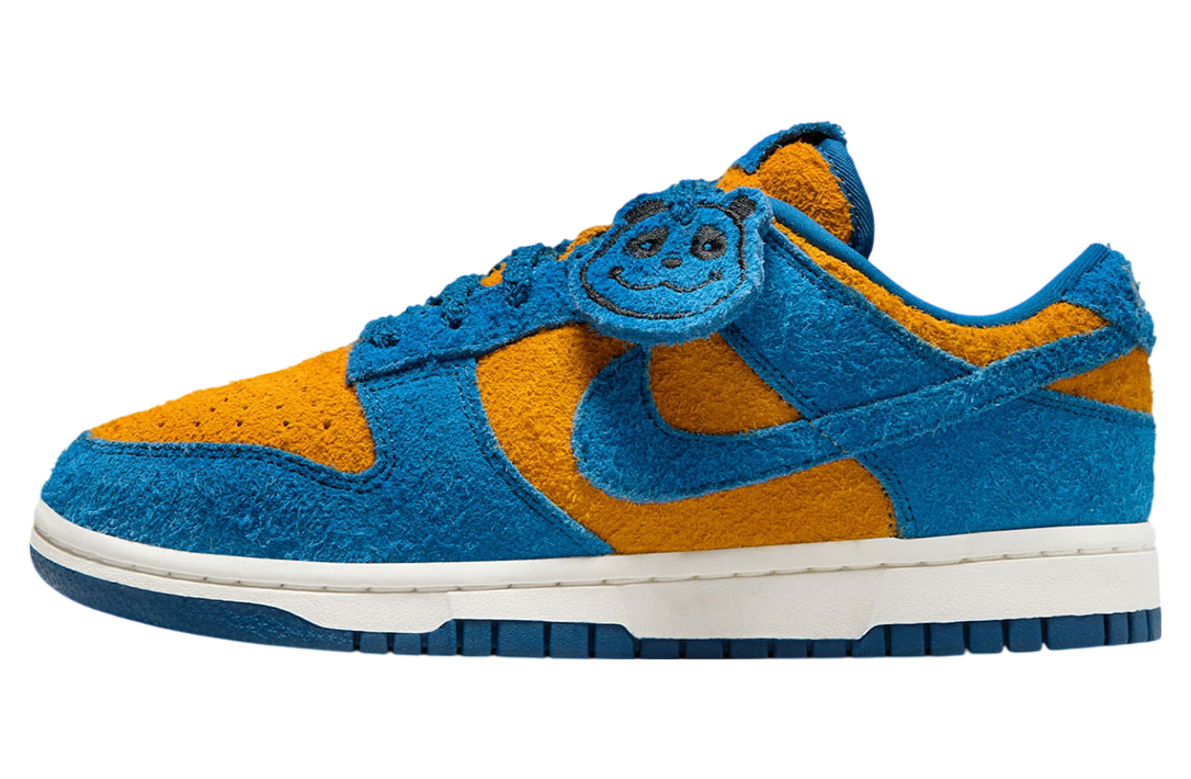 Nike Dunk Low Panda Blue / Gold