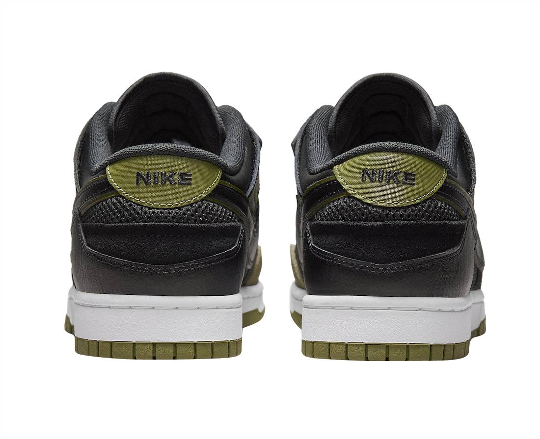 Nike Dunk Low Scrap Black Olive