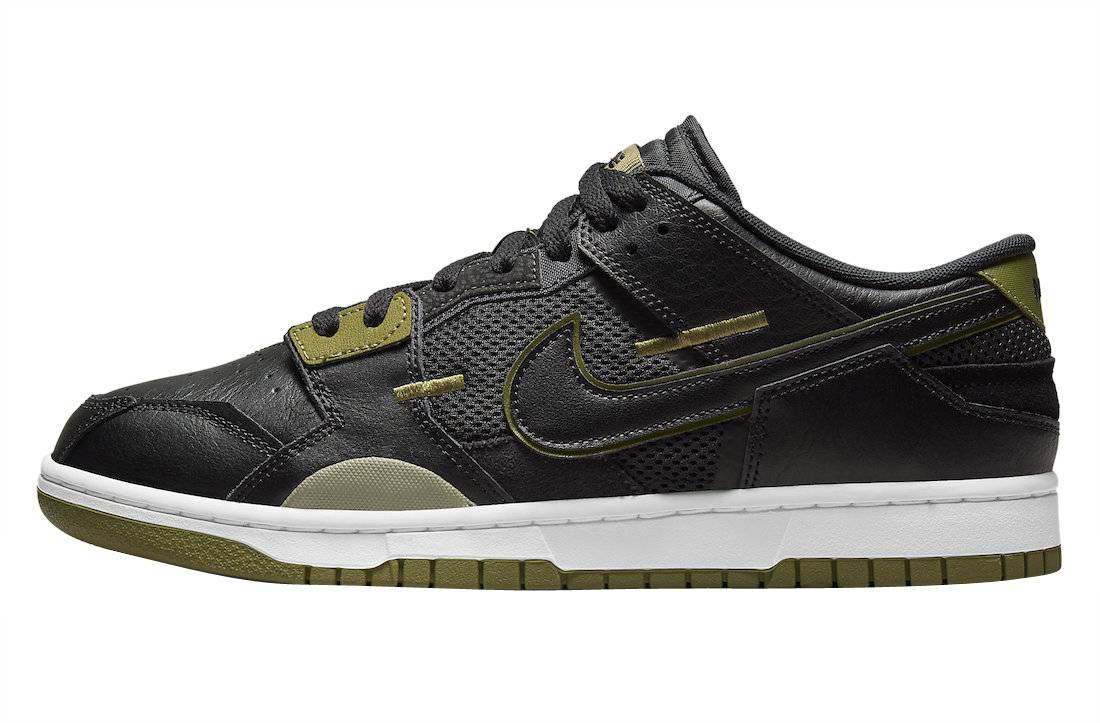 Nike Dunk Low Scrap Black Olive
