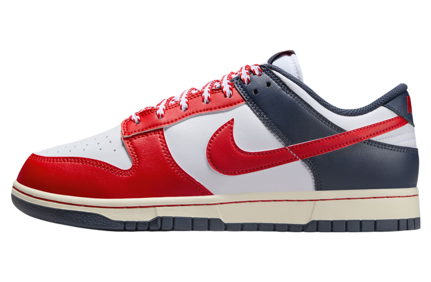 Nike Dunk Low White / Thunder Blue