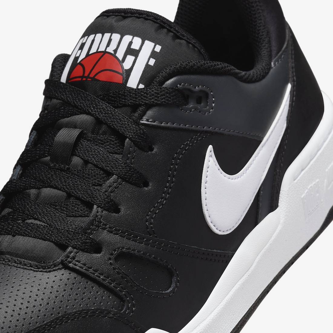 Nike Full Force Low Black White