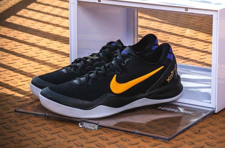 Nike Kobe 8 Protro Black University Gold