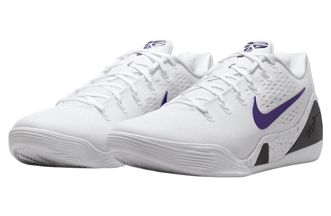 Nike Kobe 9 Elite Low Protro White / Court Purple