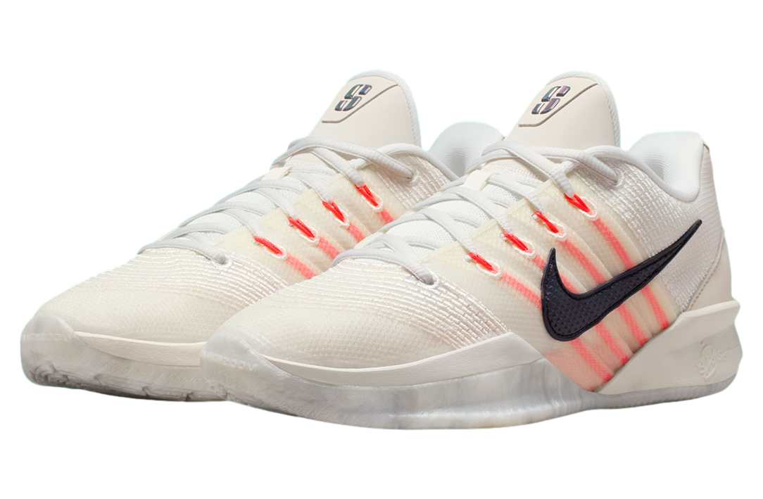 Nike Sabrina 3 White / Rush Coral