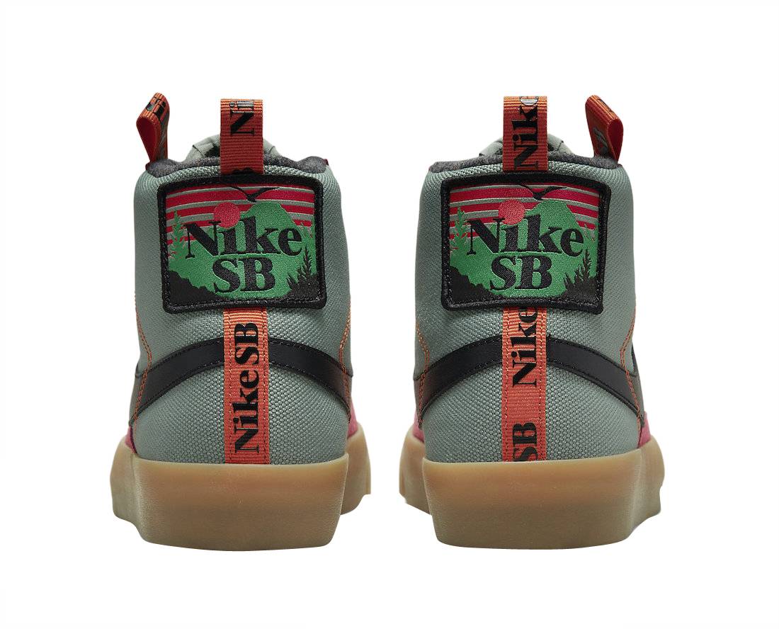 Nike SB Blazer Mid Premium Acclimate Pack Sport Spice