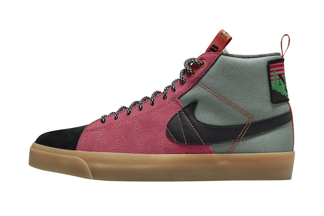 Nike SB Blazer Mid Premium Acclimate Pack Sport Spice