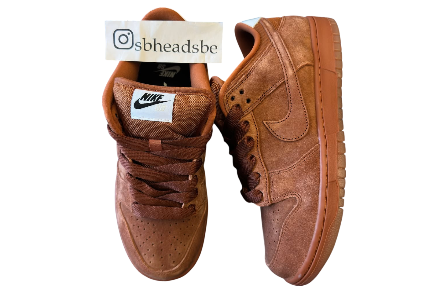 Nike SB Dunk Low Pro B Cinnamon / Dark Russet