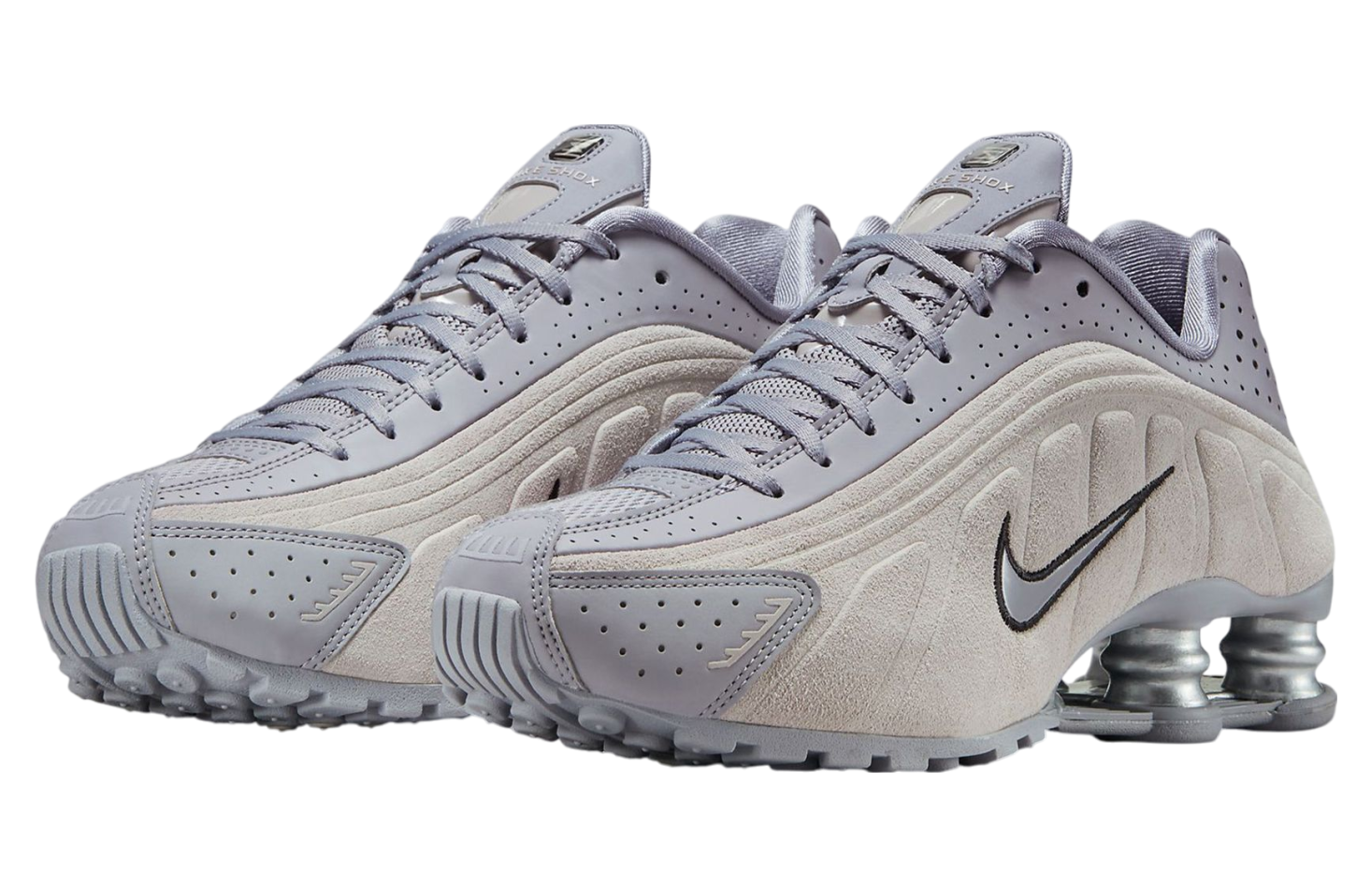 Nike Shox R4 Cement Grey / Blue Tint