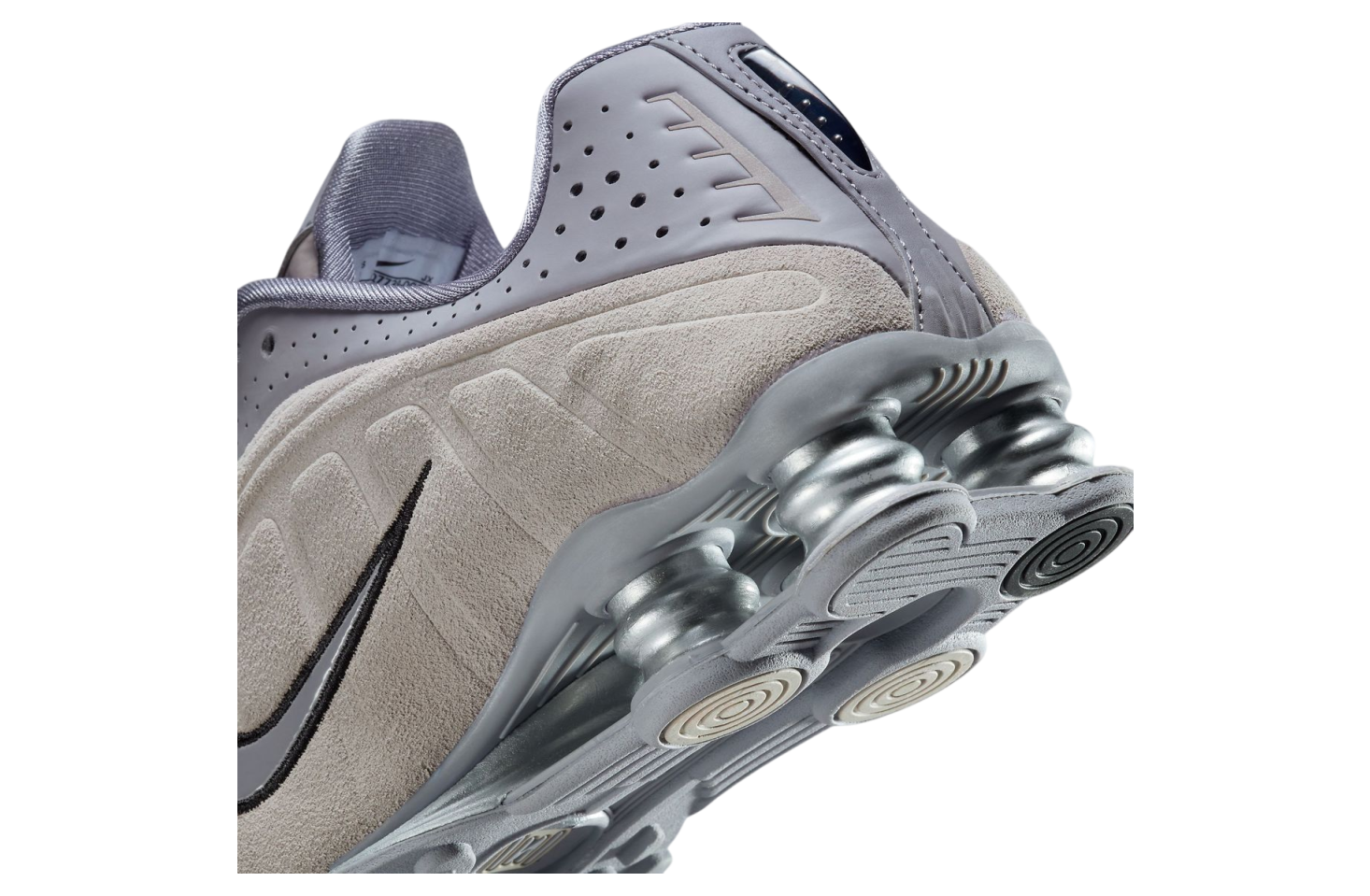 Nike Shox R4 Cement Grey / Blue Tint