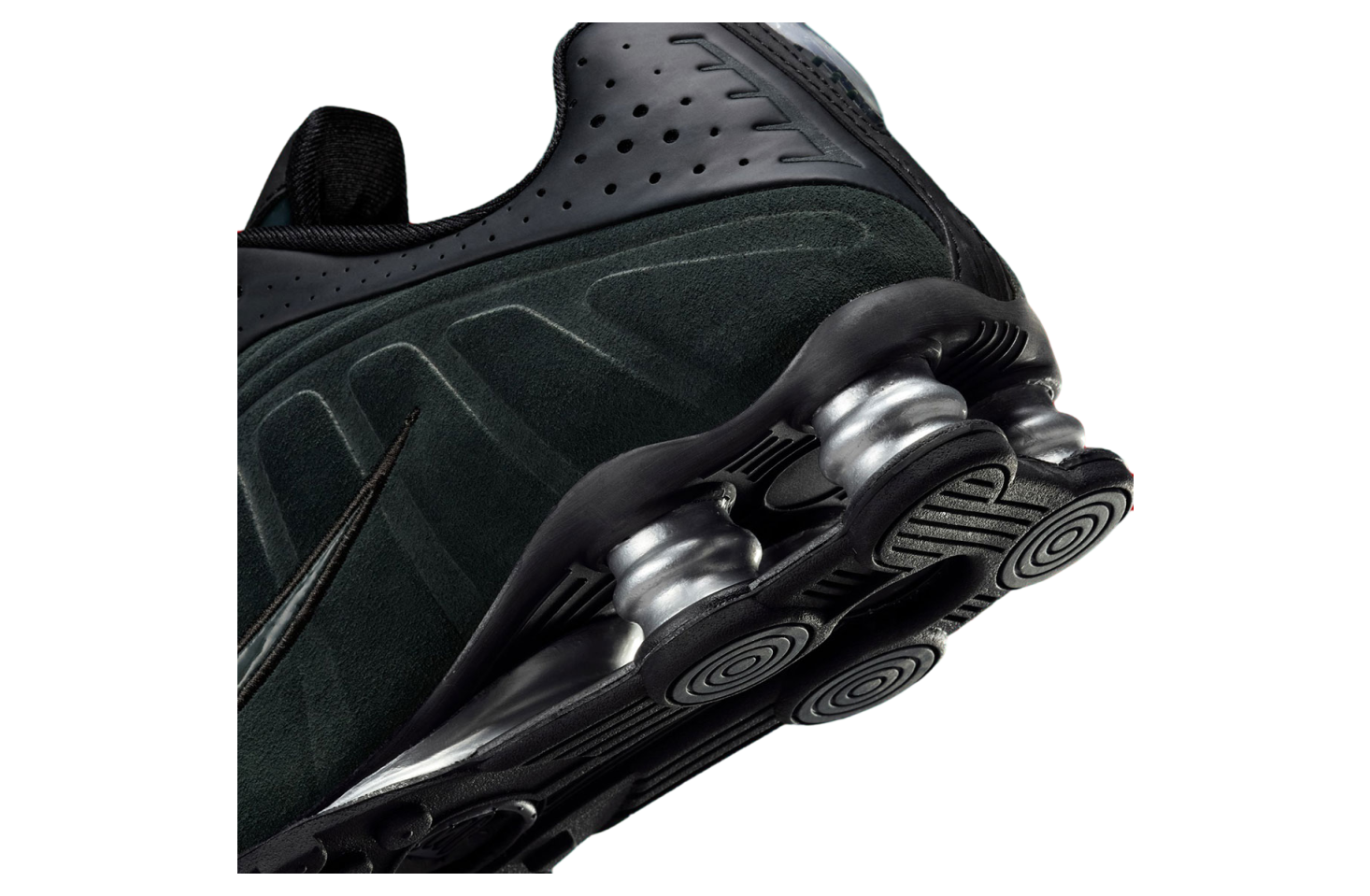 Nike Shox R4 WMNS Black Suede