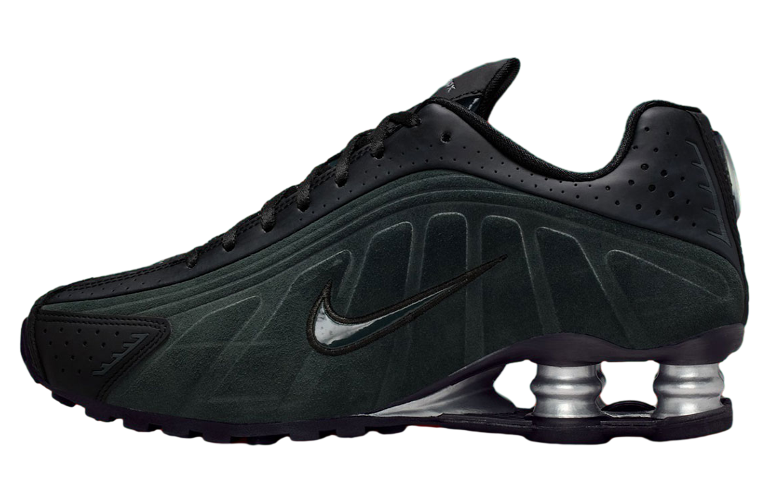 Nike Shox R4 WMNS Black Suede