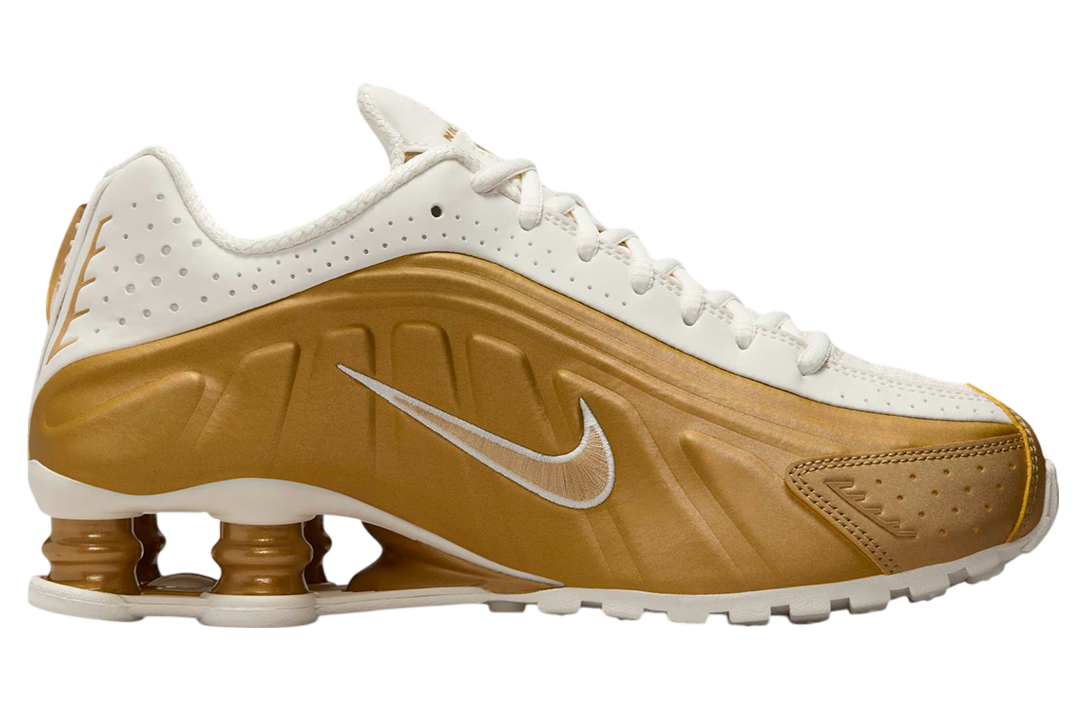 Nike Shox R4 WMNS Soft Metallic Gold / Pink