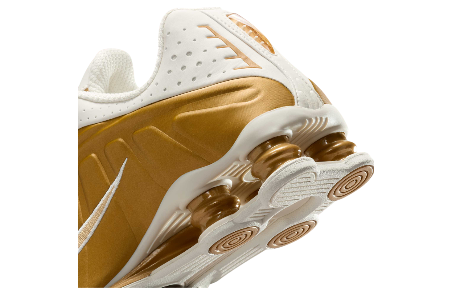 Nike Shox R4 WMNS Soft Metallic Gold / Pink