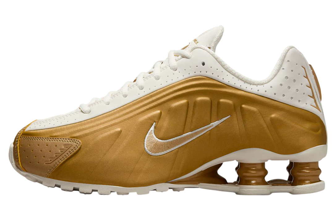 Nike Shox R4 WMNS Soft Metallic Gold / Pink