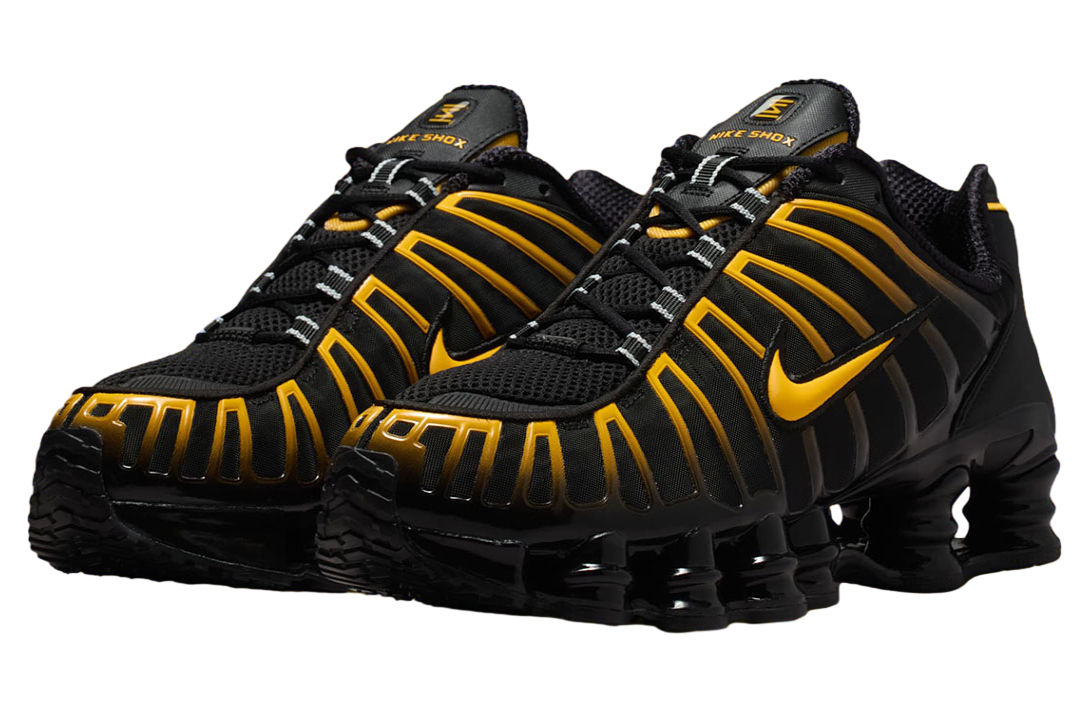 Nike Shox TL Black / University Gold