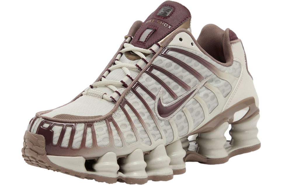 Nike Shox TL WMNS Light Bone / Burgundy Crush