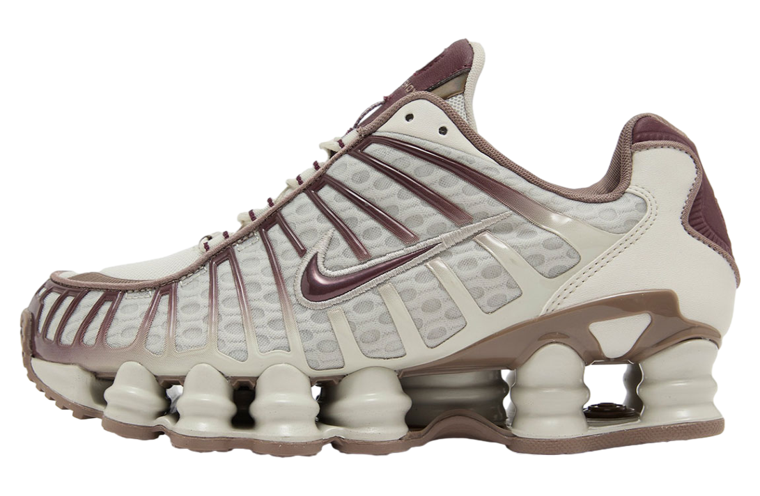 Nike Shox TL WMNS Light Bone / Burgundy Crush