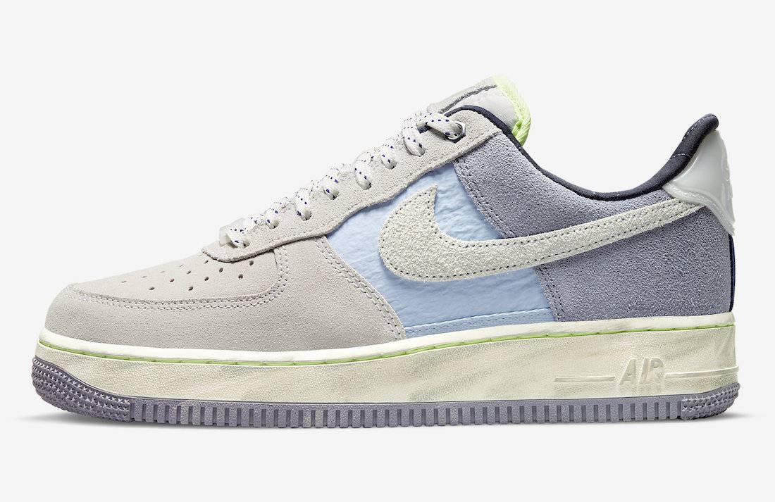 Nike WMNS Air Force 1 Low 07 LX Greystone Light Blue