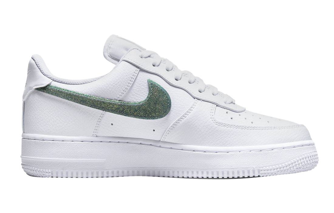 Nike WMNS Air Force 1 Low Glitter Swoosh Green