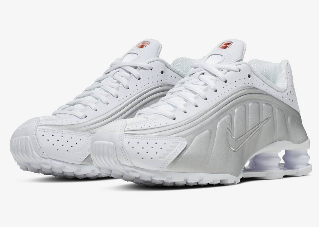 Nike WMNS Shox R4 White Metallic