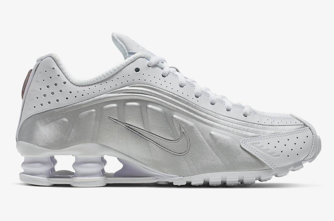Nike WMNS Shox R4 White Metallic