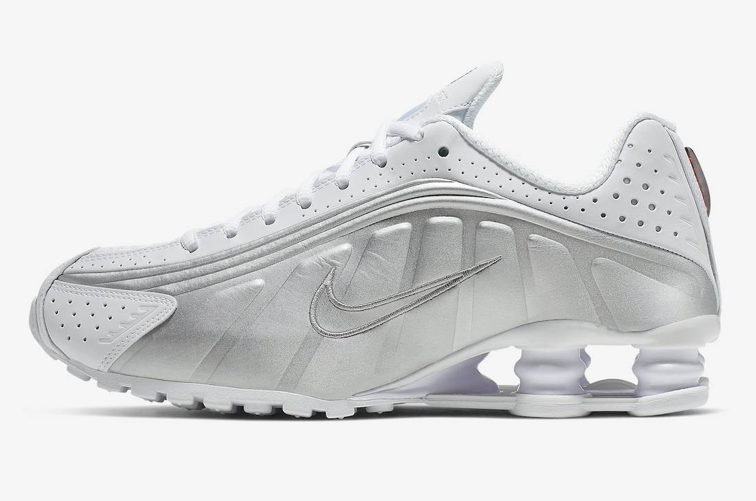 Nike WMNS Shox R4 White Metallic