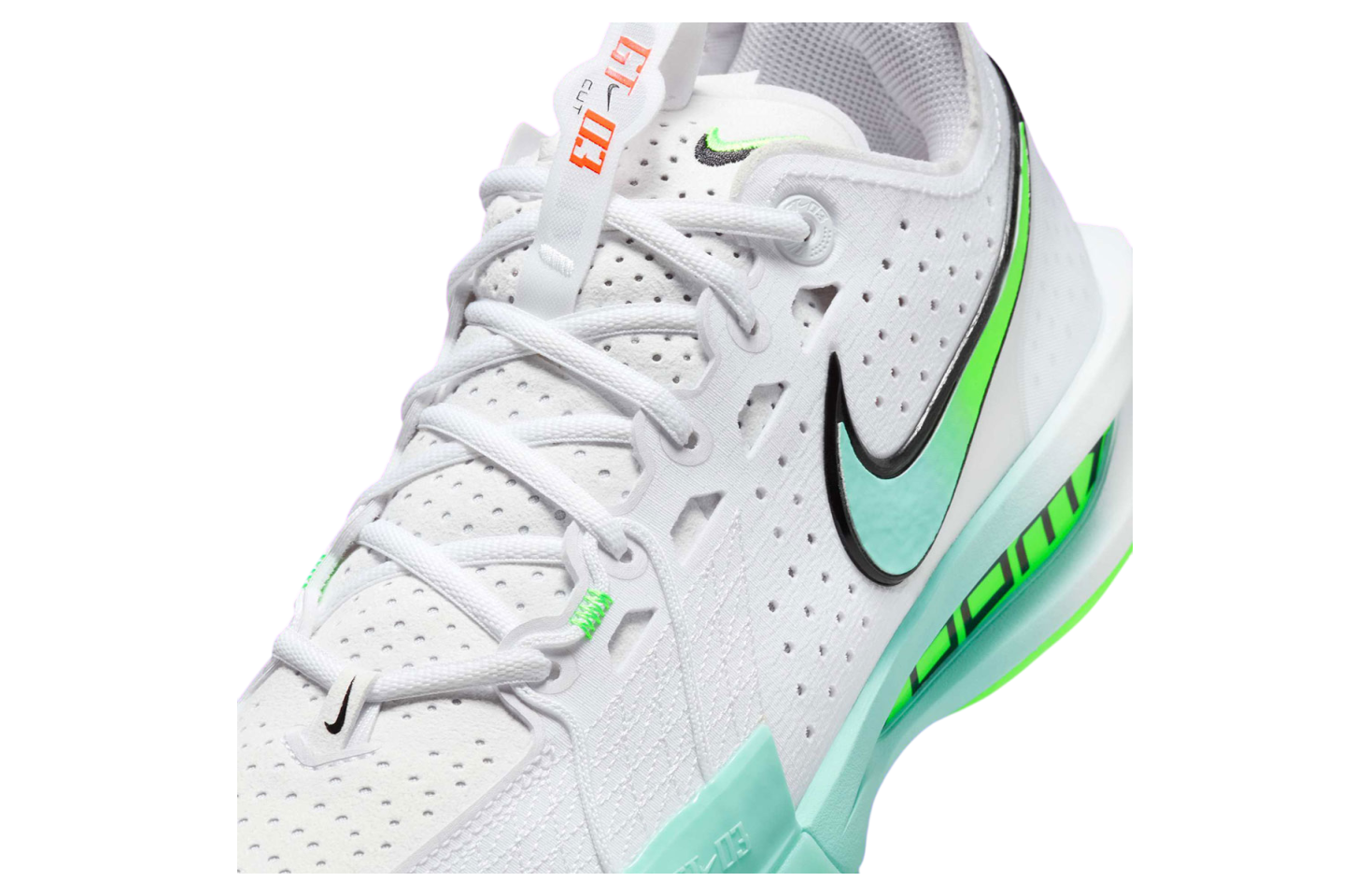 Nike Zoom GT Cut 3 White / Bleached Turquoise
