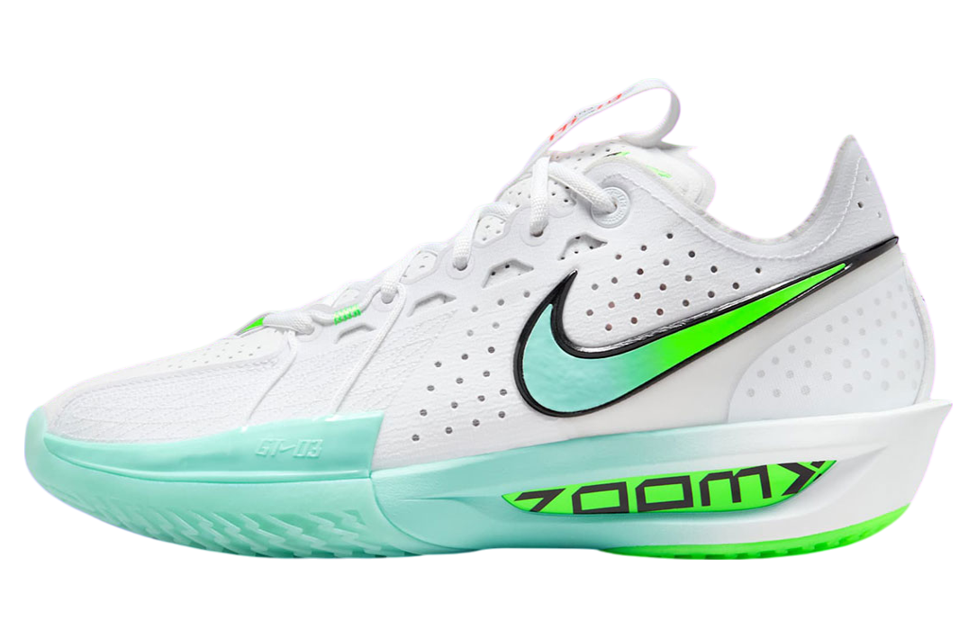 Nike Zoom GT Cut 3 White / Bleached Turquoise