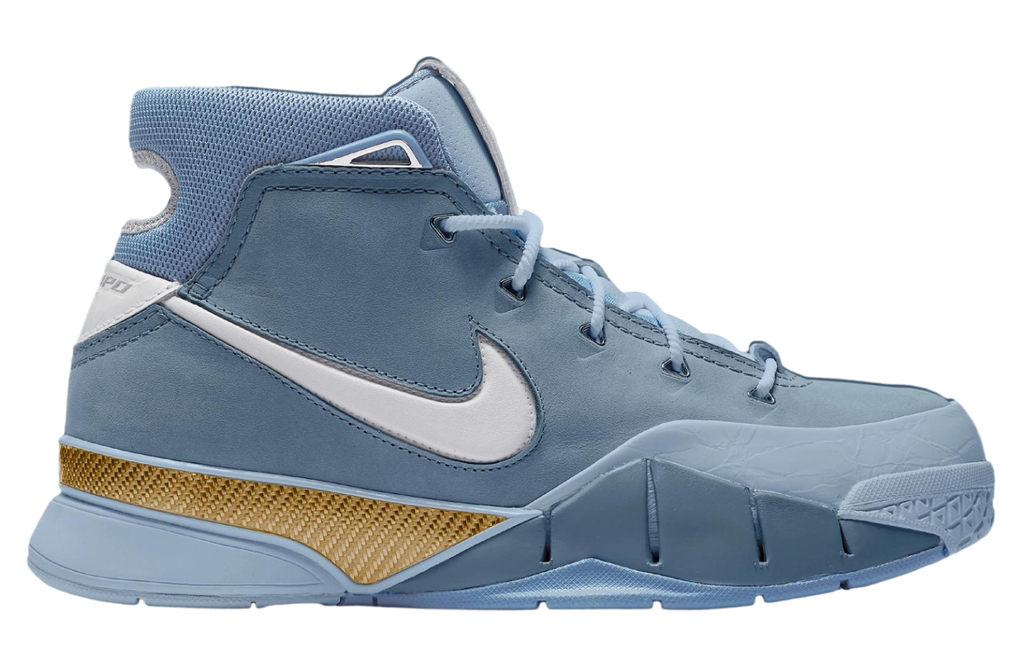 Nike Zoom Kobe 1 Protro Work Blue / Metallic Gold