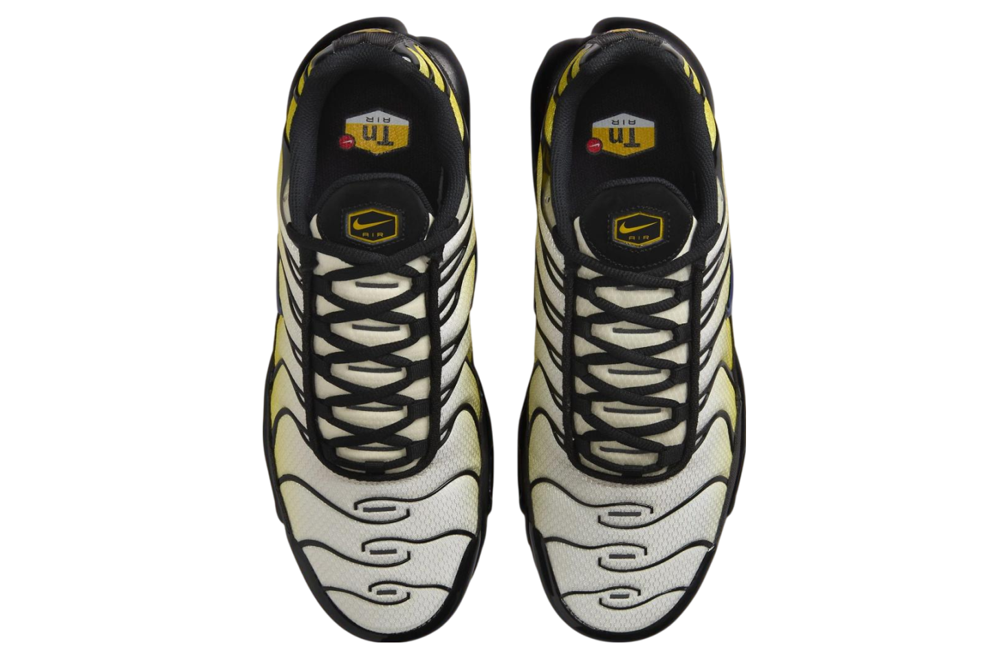 Nikes Air Max Plus Yellow White Gradient