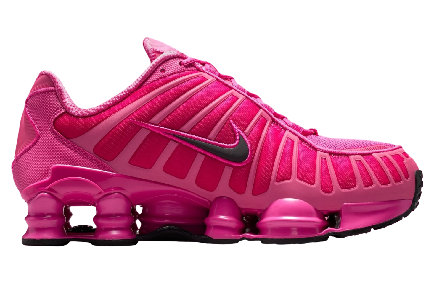 Nikes Shox TL Desert Pink / Black