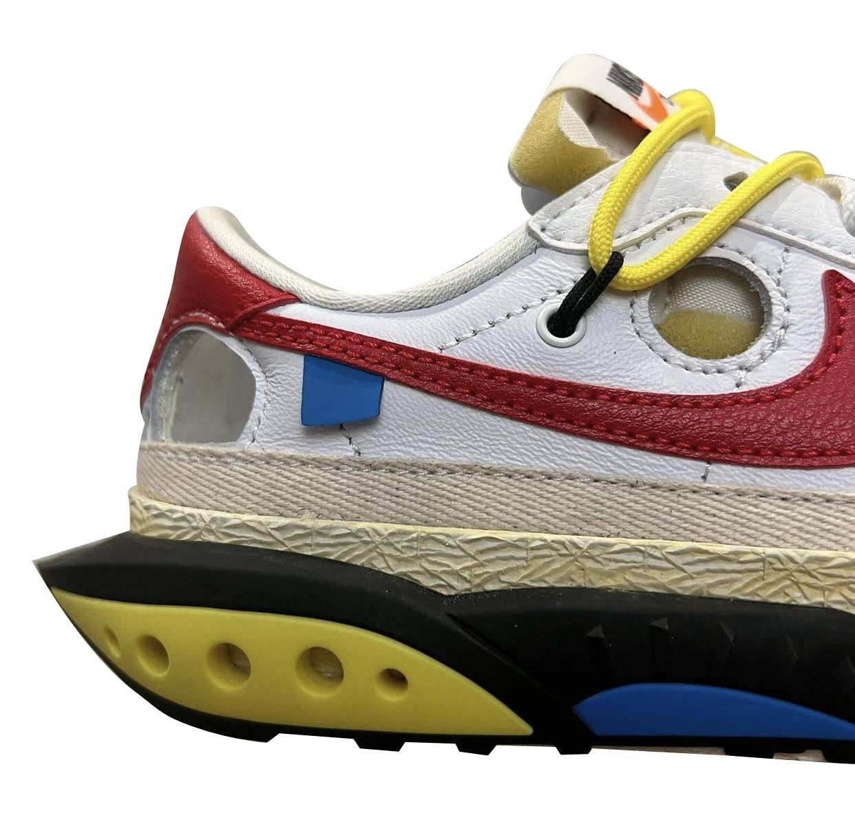 Off-White X Nike Blazer Low White University Red