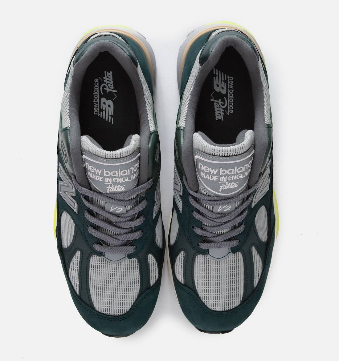 Patta x New Balance 991v2 Sea Moss