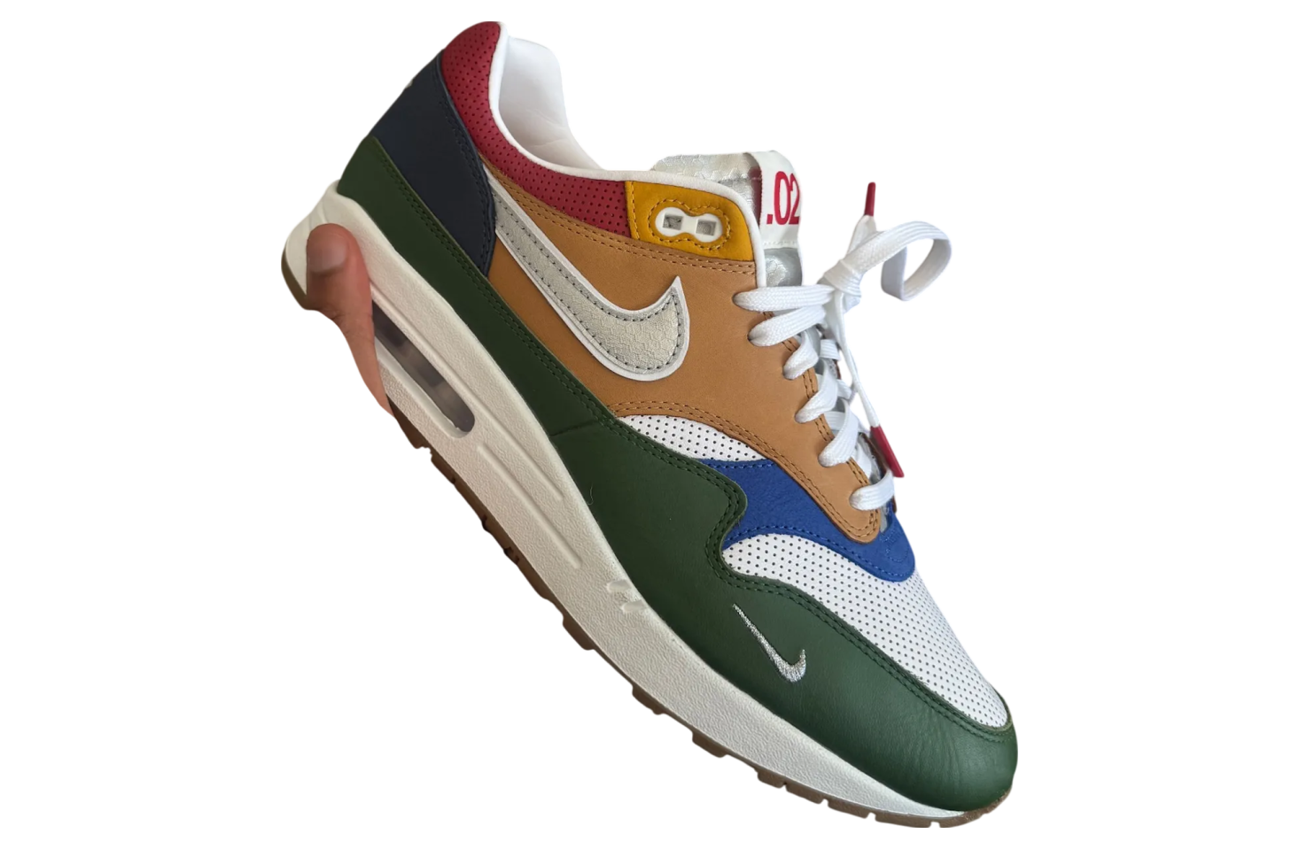 Premium Goods x Nike Air Max 1 White / Metallic Silver