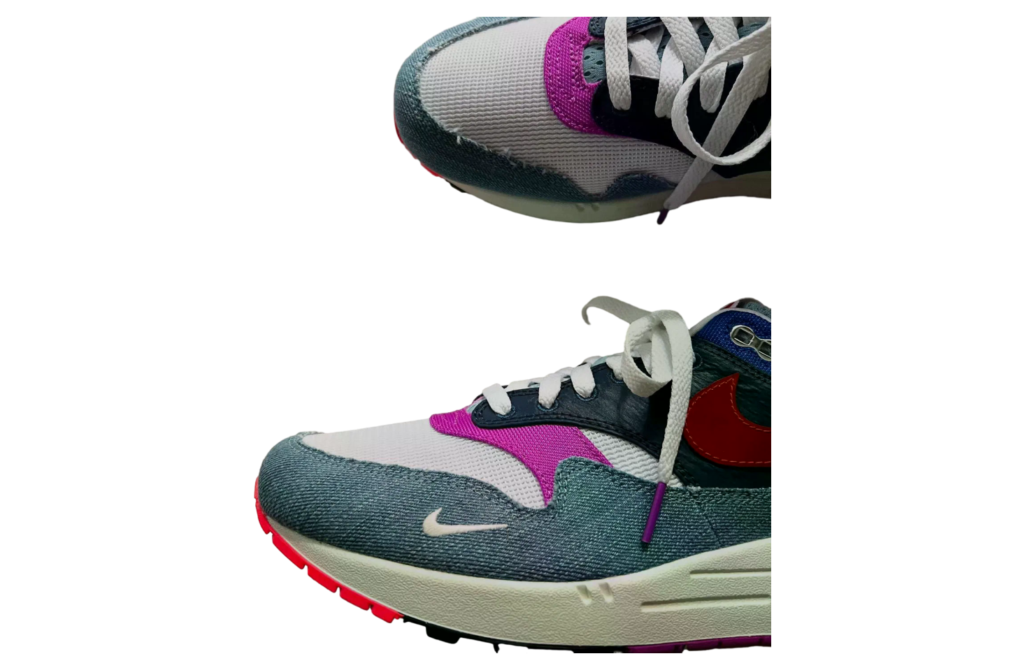 Premium Goods x Nike Air Max 1 White / Sport Red