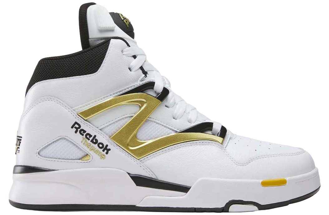 Reebok Pump Omni Zone II White / Metallic Gold