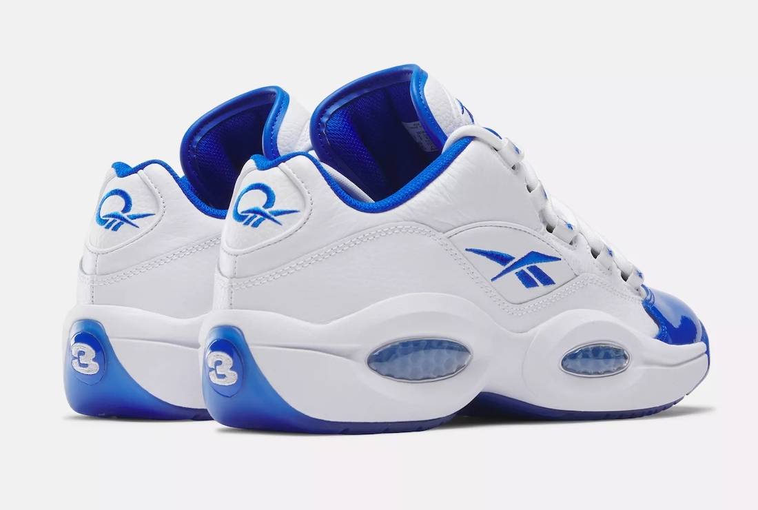 Reebok Question Low Electric Cobalt