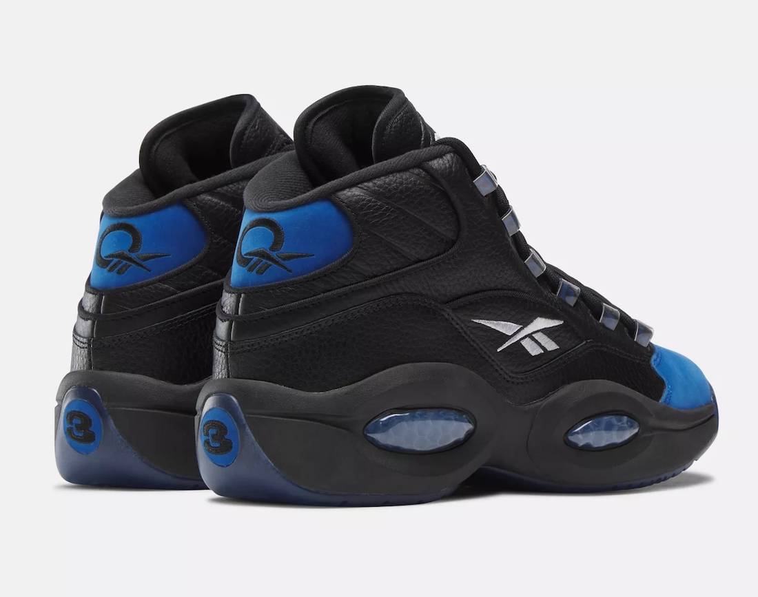 Reebok Question Mid Black & Blue