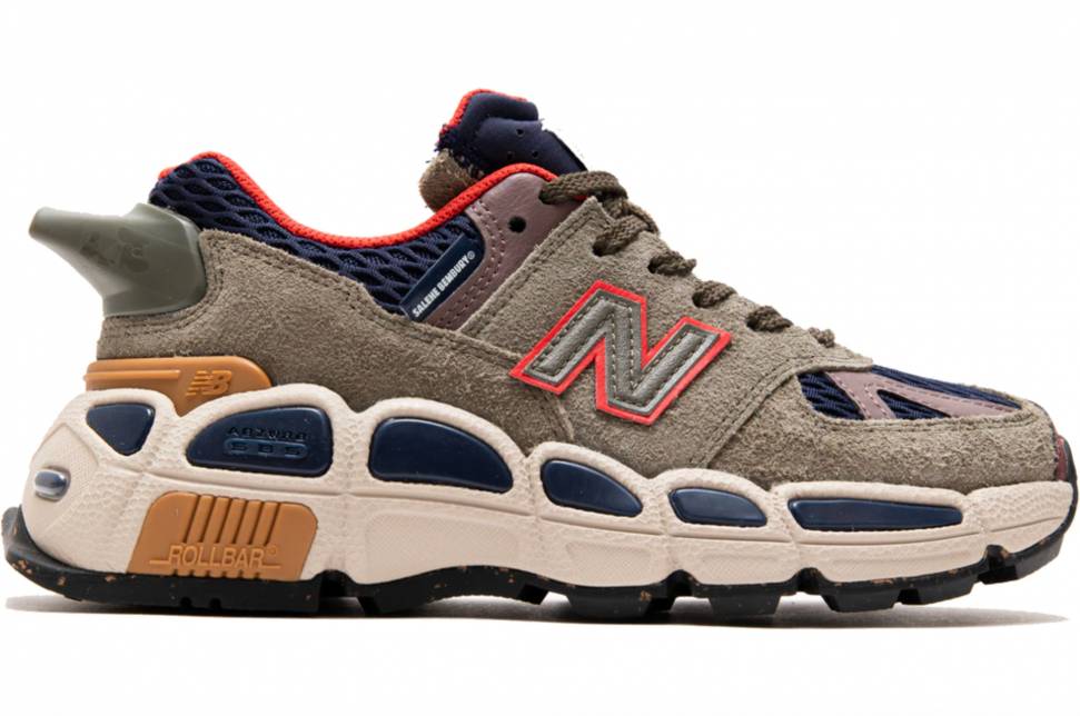 Salehe Bembury X New Balance 574 Yurt Team Forest Green